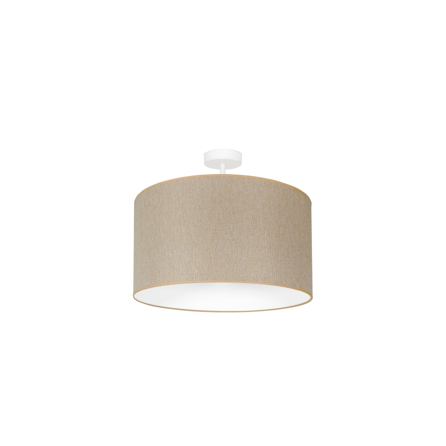 Duolla - Plafonnier ROLLER ECO RECYCLING 1xE27/15W/230V d. 45 cm crème