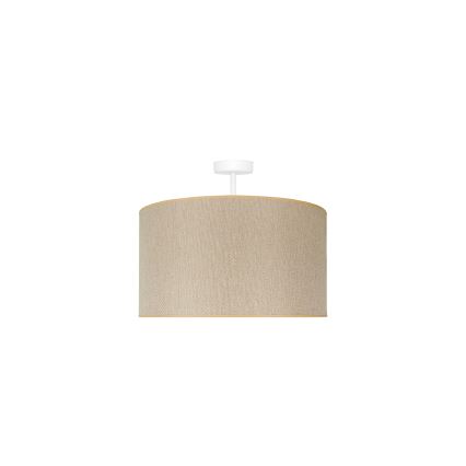 Duolla - Plafonnier ROLLER ECO RECYCLING 1xE27/15W/230V d. 45 cm crème