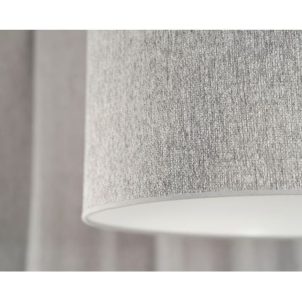 Duolla - Plafonnier ROLLER ECO RECYCLING 1xE27/15W/230V d. 45 cm gris
