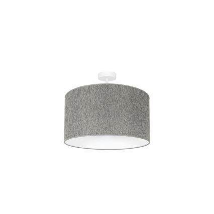 Duolla - Plafonnier ROLLER ECO RECYCLING 1xE27/15W/230V d. 45 cm gris
