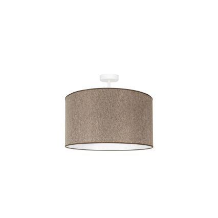 Duolla - Plafonnier ROLLER ECO RECYCLING 1xE27/15W/230V d. 45 cm marron