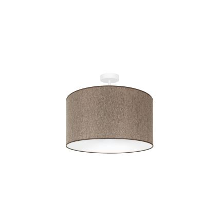 Duolla - Plafonnier ROLLER ECO RECYCLING 1xE27/15W/230V d. 45 cm marron