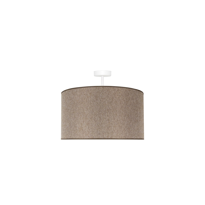 Duolla - Plafonnier ROLLER ECO RECYCLING 1xE27/15W/230V d. 45 cm marron