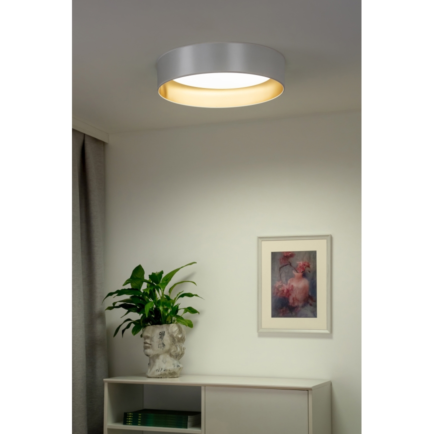 Duolla - Plafonnier ROLLER LED/24W/230V d. 45 cm argent/doré