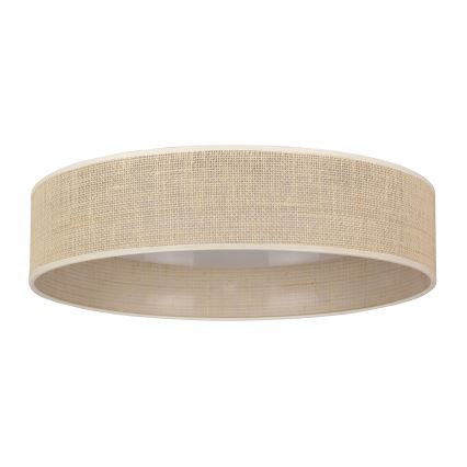 Duolla - Plafonnier ROLLER LED/24W/230V d. 45 cm beige