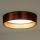 Duolla - Plafonnier ROLLER LED/24W/230V d. 45 cm cuivre/doré
