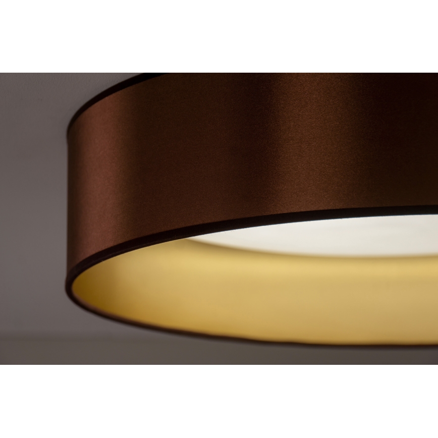 Duolla - Plafonnier ROLLER LED/24W/230V d. 45 cm cuivre/doré