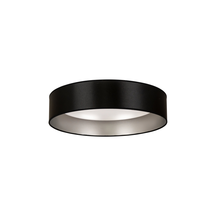 Duolla - Plafonnier ROLLER LED/24W/230V d. 45 cm noir/argent