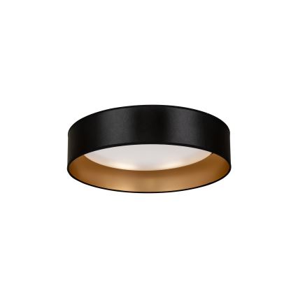 Duolla - Plafonnier ROLLER LED/24W/230V d. 45 cm noir/doré