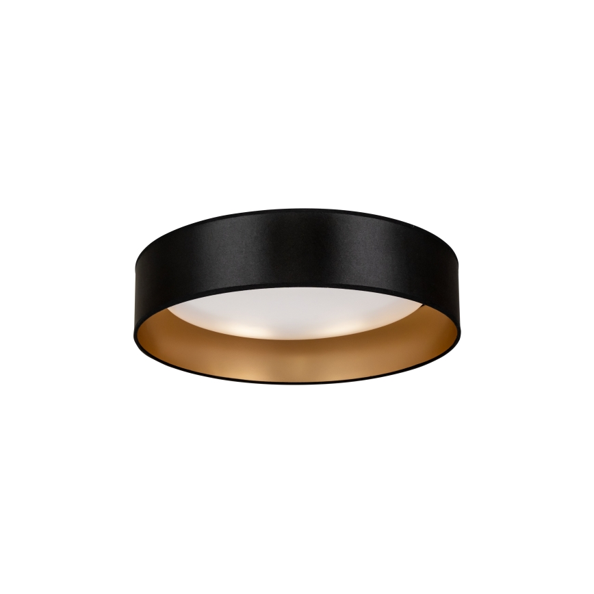 Duolla - Plafonnier ROLLER LED/24W/230V d. 45 cm noir/doré