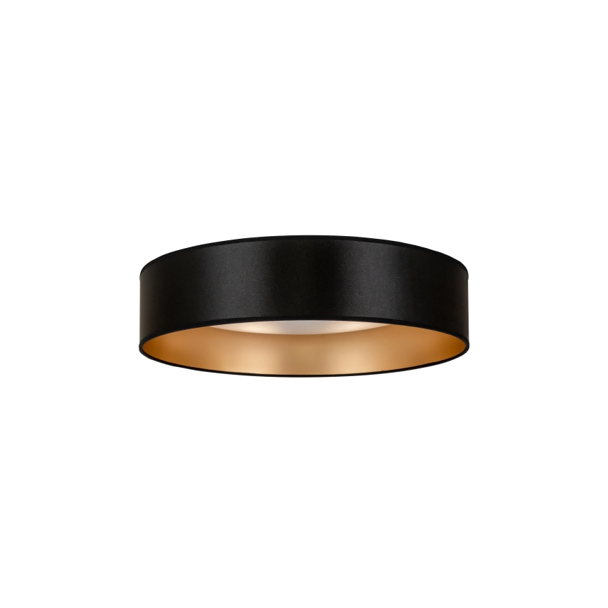 Duolla - Plafonnier ROLLER LED/24W/230V d. 45 cm noir/doré