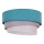 Duolla - Plafonnier TRIO 1xE27/15W/230V diam. 45 cm turquoise/gris/blanc