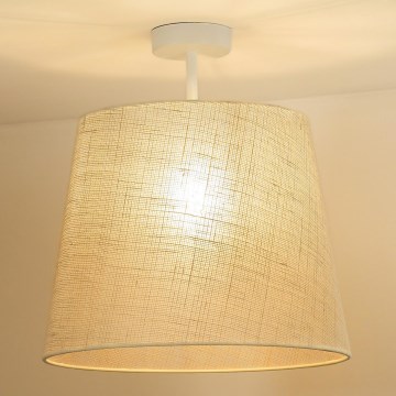 Duolla - Plafonnier YUTE 1xE27/15W/230V d. 38 cm gris