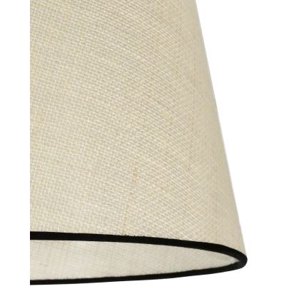 Duolla - Plafonnier YUTE 1xE27/15W/230V d. 38 cm gris/noir