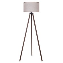 Duolla - Staande lamp 1xE27/60W/230V beige/bruin