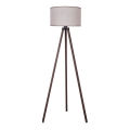 Duolla - Staande Lamp 1xE27/60W/230V diameter 44 cm beige/bruin