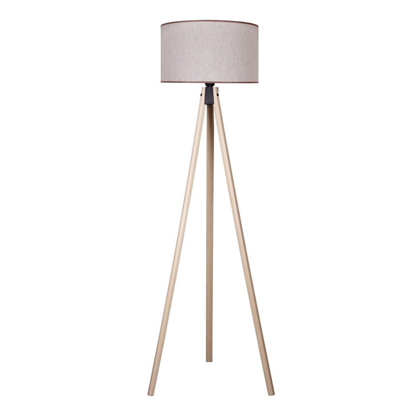 Duolla - Staande Lamp 1xE27/60W/230V diameter 44 cm beige