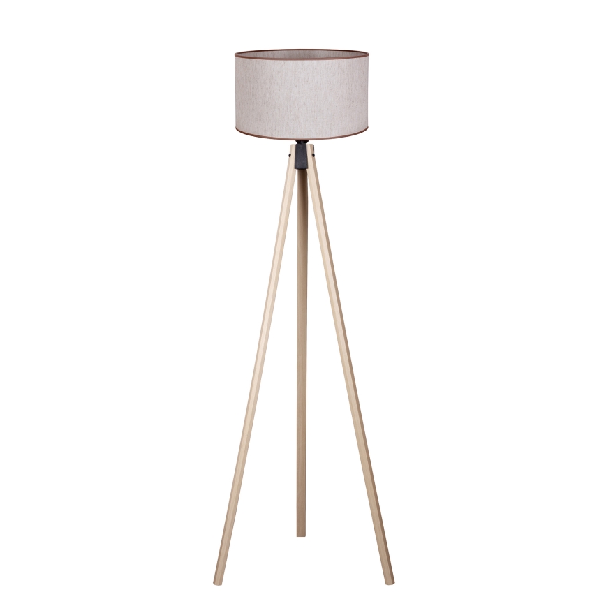 Duolla - Staande Lamp 1xE27/60W/230V diameter 44 cm beige