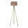 Duolla - Staande Lamp 1xE27/60W/230V diameter 44 cm bruin/beige