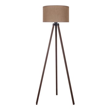 Duolla - Staande Lamp 1xE27/60W/230V diameter 44 cm bruin