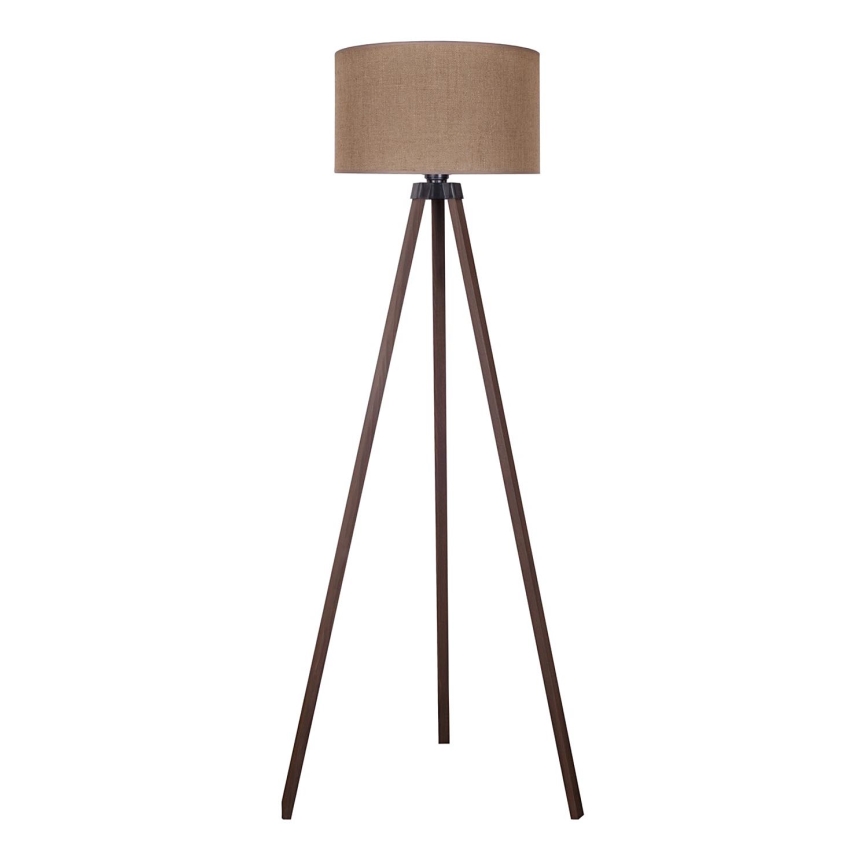 Duolla - Staande Lamp 1xE27/60W/230V diameter 44 cm bruin