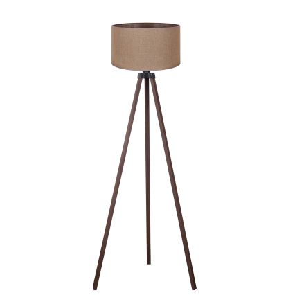 Duolla - Staande Lamp 1xE27/60W/230V diameter 44 cm bruin