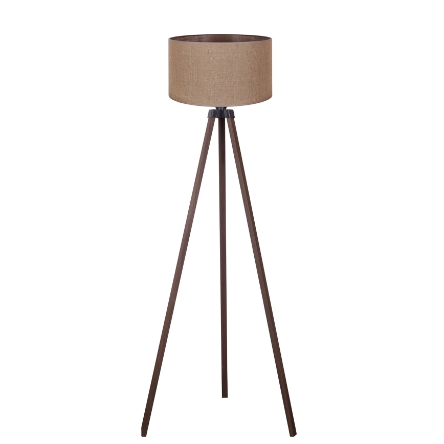 Duolla - Staande Lamp 1xE27/60W/230V diameter 44 cm bruin