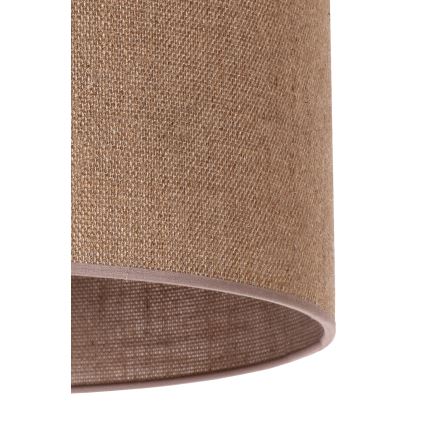 Duolla - Staande Lamp 1xE27/60W/230V diameter 44 cm bruin/wengé
