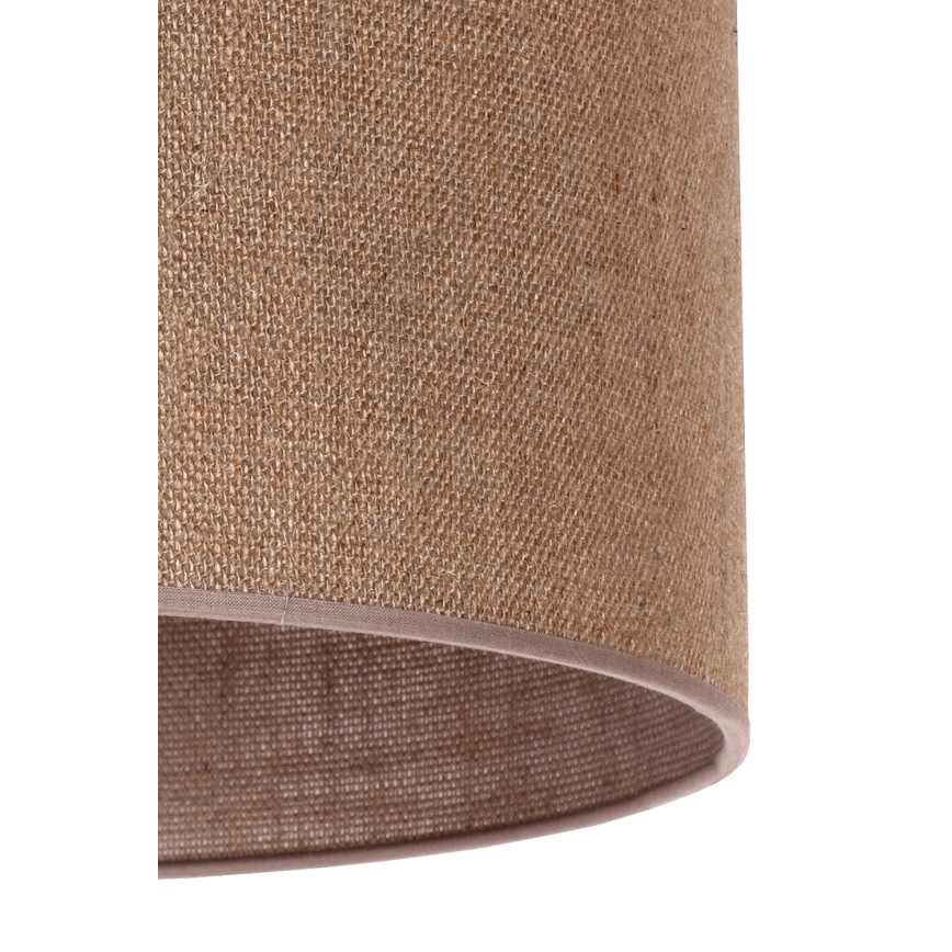 Duolla - Staande Lamp 1xE27/60W/230V diameter 44 cm bruin/wengé