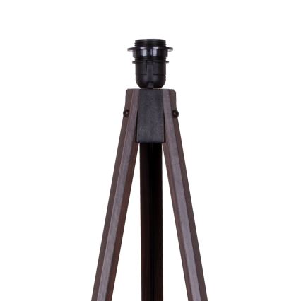 Duolla - Staande Lamp 1xE27/60W/230V diameter 44 cm bruin/wengé