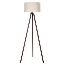 Duolla - Staande lamp 1xE27/60W/230V romig/bruin