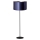 Duolla - Staande Lamp CANNES 1xE27/15W/230V 45 cm paars/zilver/zwart