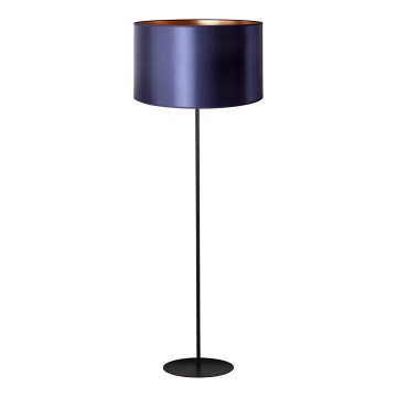 Duolla - Staande Lamp CANNES 1xE27/15W/230V diameter 45 cm paars/koper/zwart