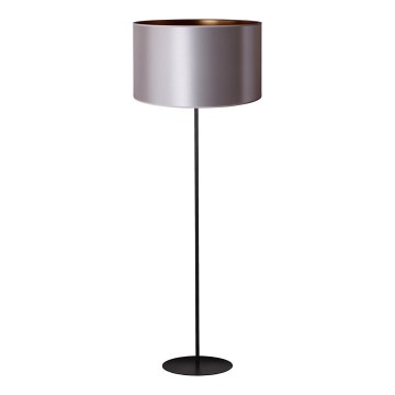 Duolla - Staande Lamp CANNES 1xE27/15W/230V diameter 45 cm zilver/koper/zwart