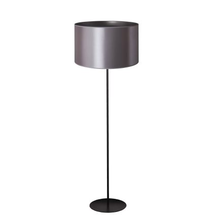 Duolla - Staande Lamp CANNES 1xE27/15W/230V diameter 45 cm zilver/zwart