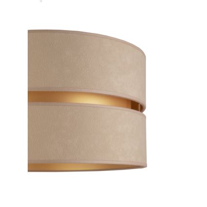 Duolla - Staande Lamp DUO 1xE27/60W/230V diameter 44 cm beige/bruin
