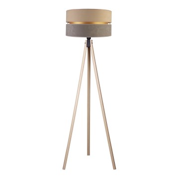 Duolla - Staande Lamp DUO 1xE27/60W/230V diameter 44 cm beige/grijs/beige