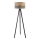 Duolla - Staande Lamp DUO 1xE27/60W/230V diameter 44 cm beige/grijs/wengé