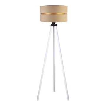 Duolla - Staande Lamp DUO 1xE27/60W/230V diameter 44 cm beige/wit