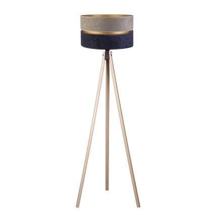 Duolla - Staande Lamp DUO 1xE27/60W/230V diameter 44 cm grijs/blauw/beige