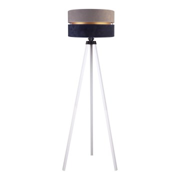 Duolla - Staande Lamp DUO 1xE27/60W/230V diameter 44 cm grijs/blauw/wit