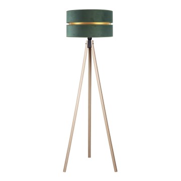 Duolla - Staande Lamp DUO 1xE27/60W/230V diameter 44 cm groen/beige