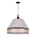 Duolla - Suspension filaire AVIGNON 1xE27/15W/230V diam. 50 cm beige