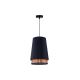 Duolla - Suspension filaire BELL SHINY 1xE27/15W/230V bleu/cuivre