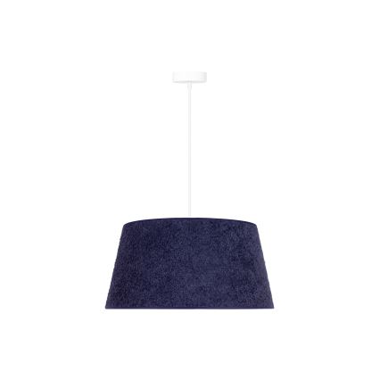 Duolla - Suspension filaire BOUCLE 1xE27/15W/230V diam. 50 cm bleu