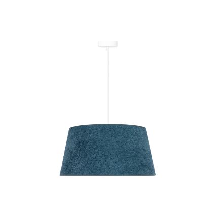 Duolla - Suspension filaire BOUCLE 1xE27/15W/230V diam. 50 cm turquoise