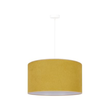 Duolla - Suspension filaire BRISTOL 1xE27/15W/230V d. 45 cm jaune/blanc