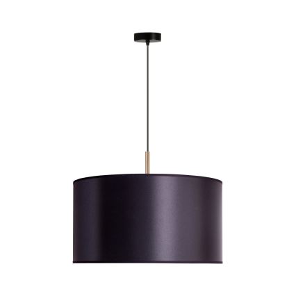 Duolla - Suspension filaire CANNES 1xE27/15W/230V diam. 45 cm noir/cuivre