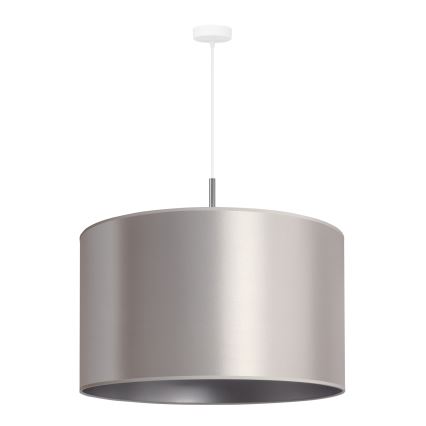 Duolla - Suspension filaire CANNES 1xE27/15W/230V diam. 50 cm argent