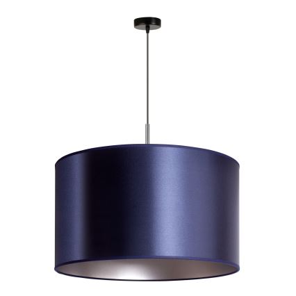 Duolla - Suspension filaire CANNES 1xE27/15W/230V diam. 50 cm bleu/argent